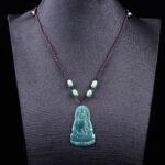 Dây Chuyền Ngọc Bích Quán Thế Âm Bồ Tát - Ảnh 4